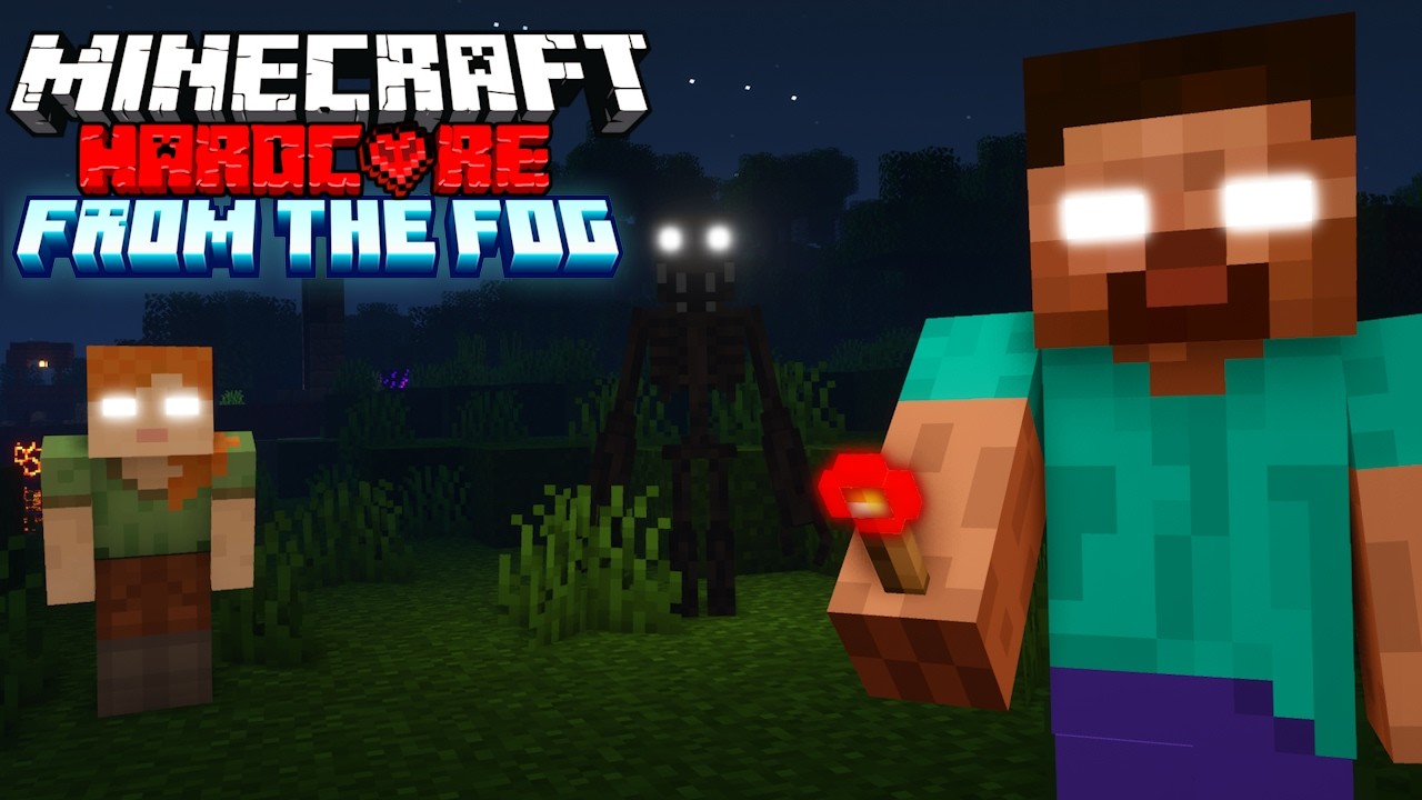 I HATE THE MIDNIGHT LURKER.. Minecraft: From The Fog S4: E2
