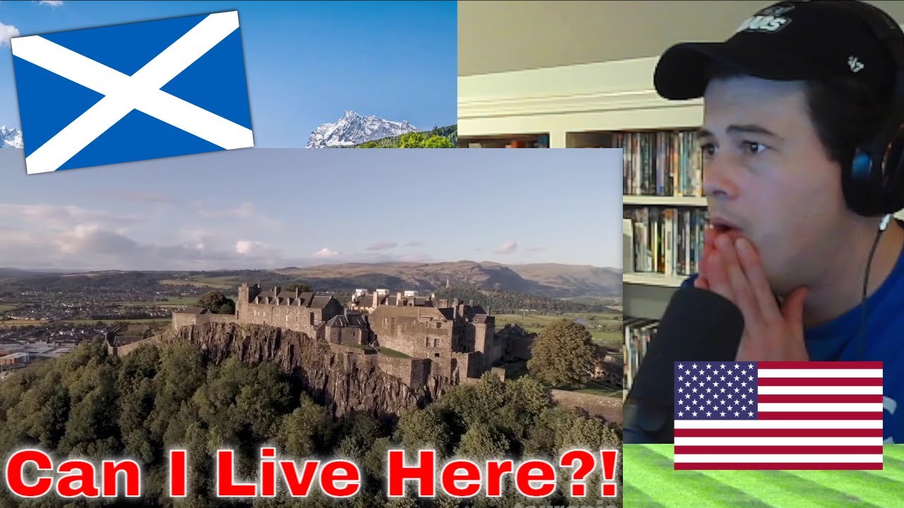 American Reacts 10 Best Places to Visit in Scotland - Travel Video