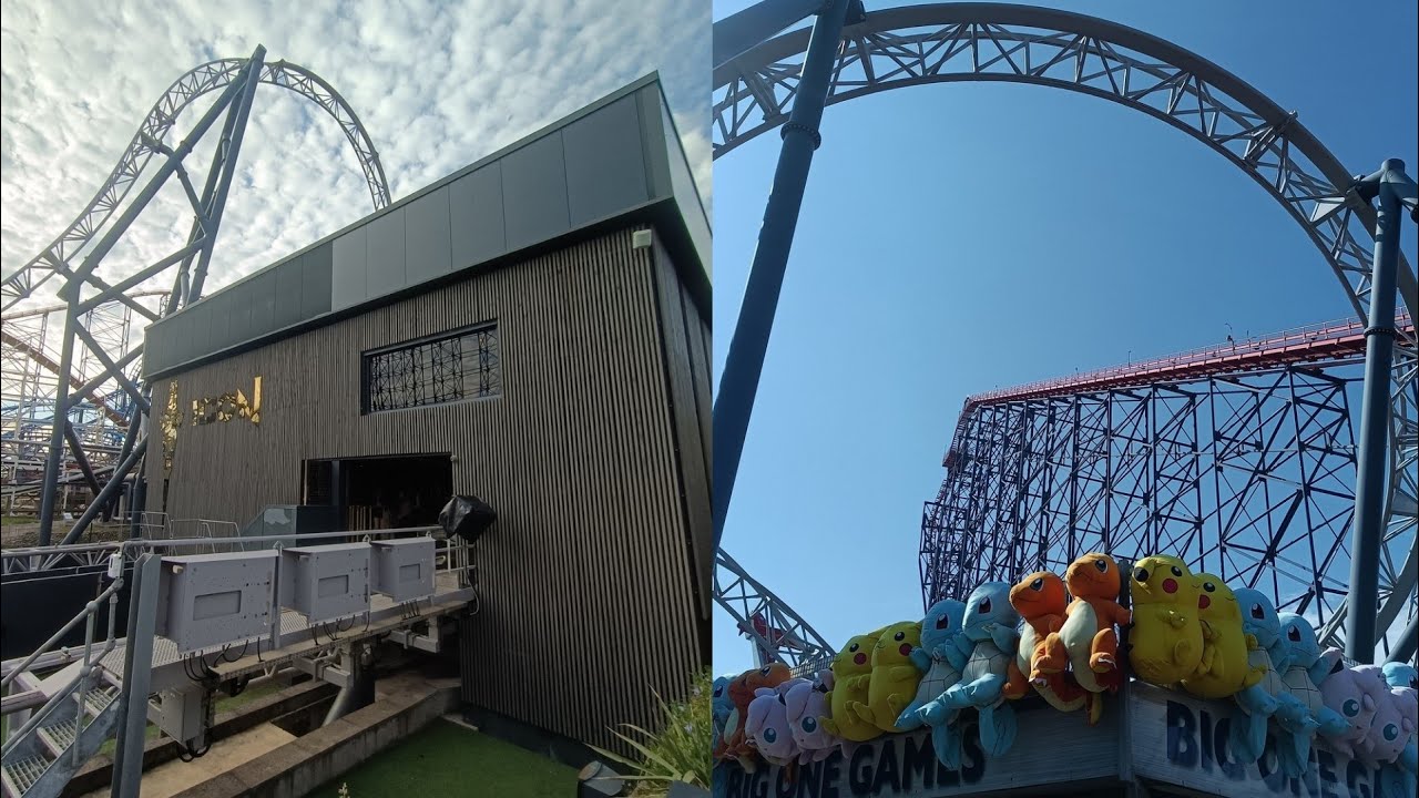 Blackpool Pleasure Beach Vlog April 2025
