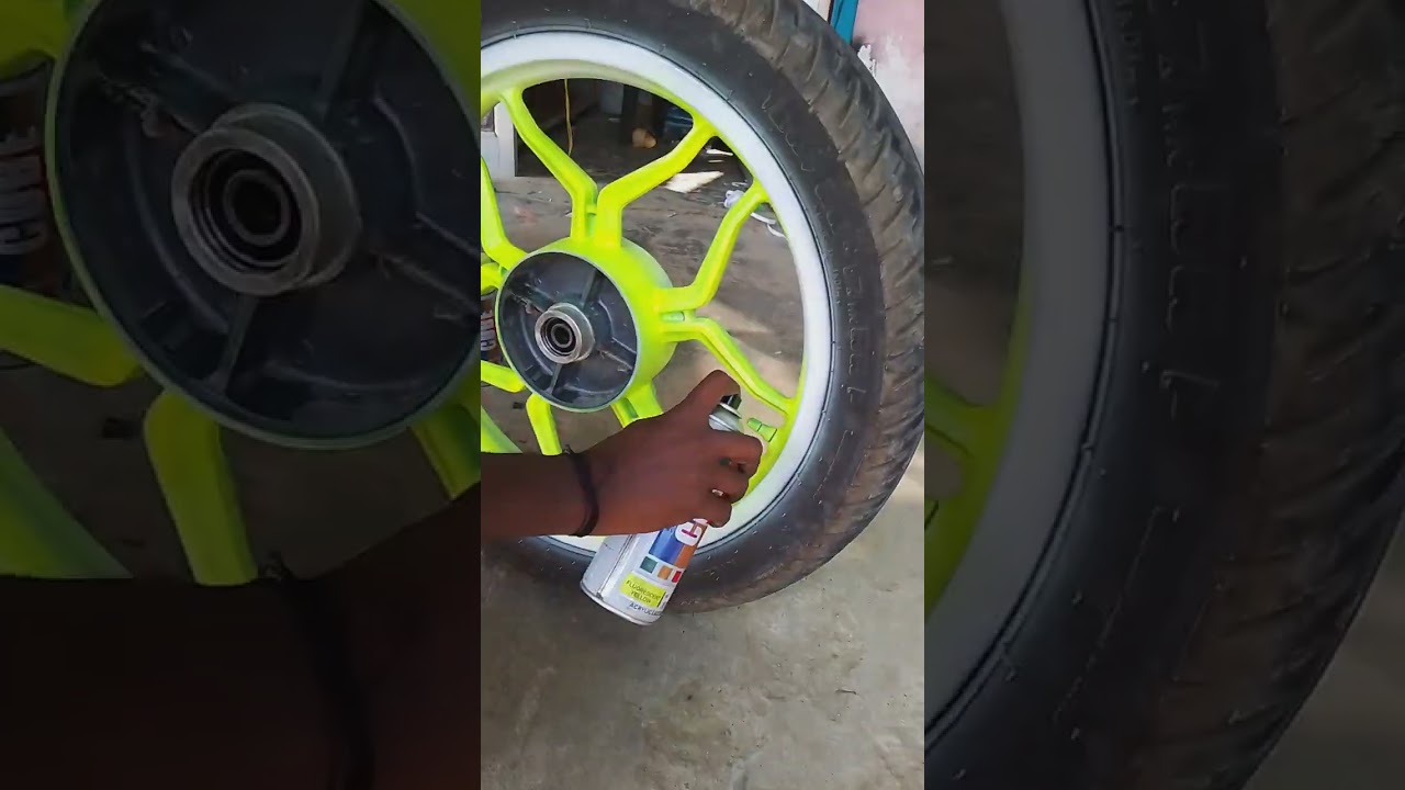 #sort Pulsar NS bike rim colour #youtube #sameer #artist