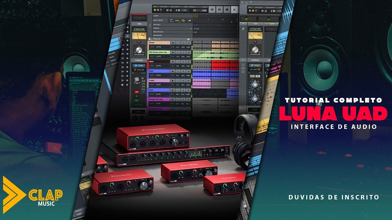 LUNA UAD ( TUTORIAL COMPLETO ) Configurando a Interface de Audio