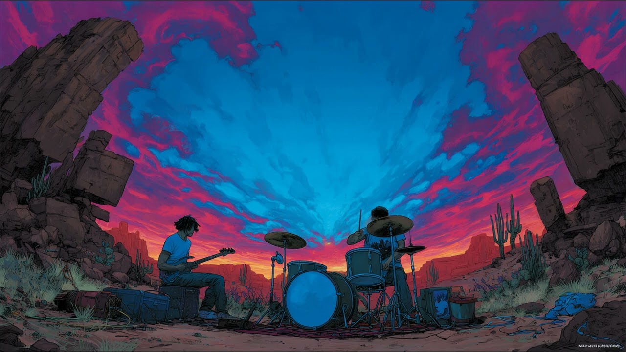Psychedelic Desert Soundscapes ~ Trip-Hop Chillout Vibes for Mind Wandering