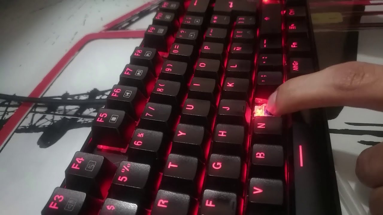 Solución a Problema con Teclado Mecanico - Tecla o switch no funciona