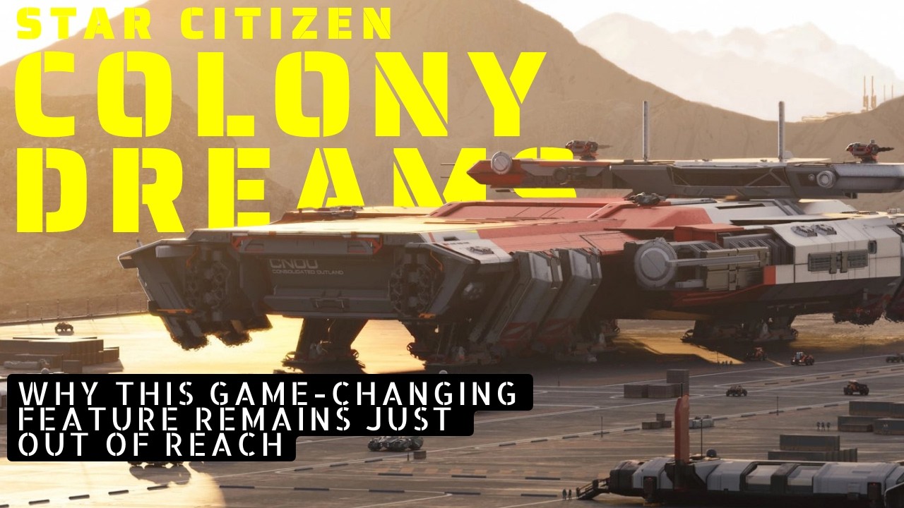 Строительство базы Star Citizen • Мечта, которая не сбудется 🚀