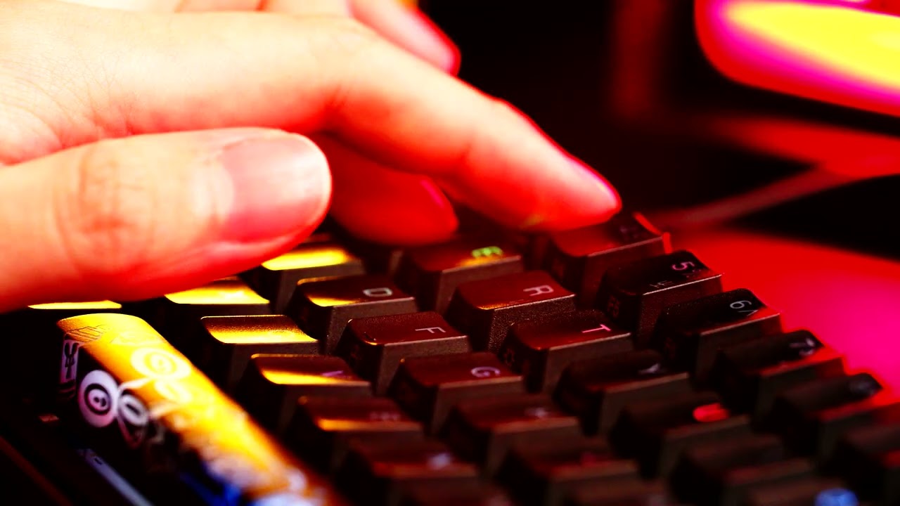 Typing Turned Into ASMR Warfare Smooth Linear Switches Refusing Silence Bouncy Chocolate Sound Loops