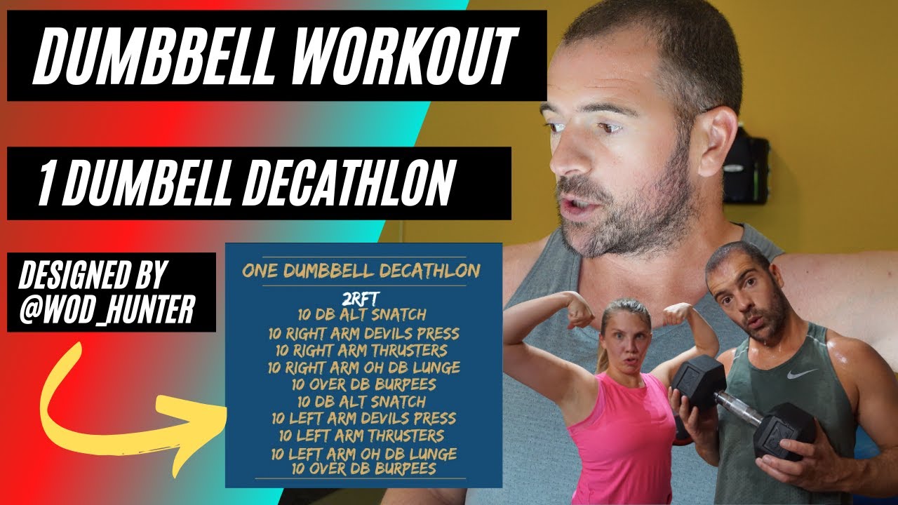 One Dumbbell Hotel Style Workout Full Body 20-30 Minutes #dumbbellworkout
