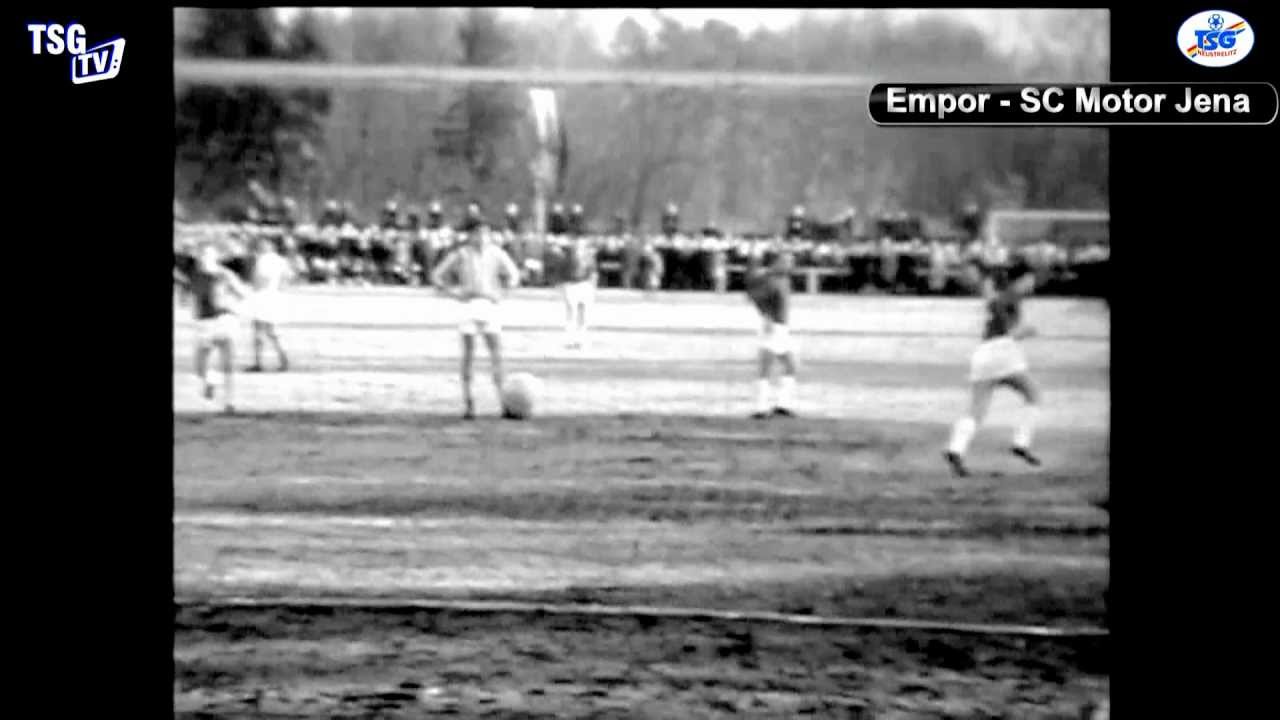 Aus der Geschichte der TSG Neustrelitz: Empor Neustrelitz - SC Motor Jena am 15. M&auml;rz 1964