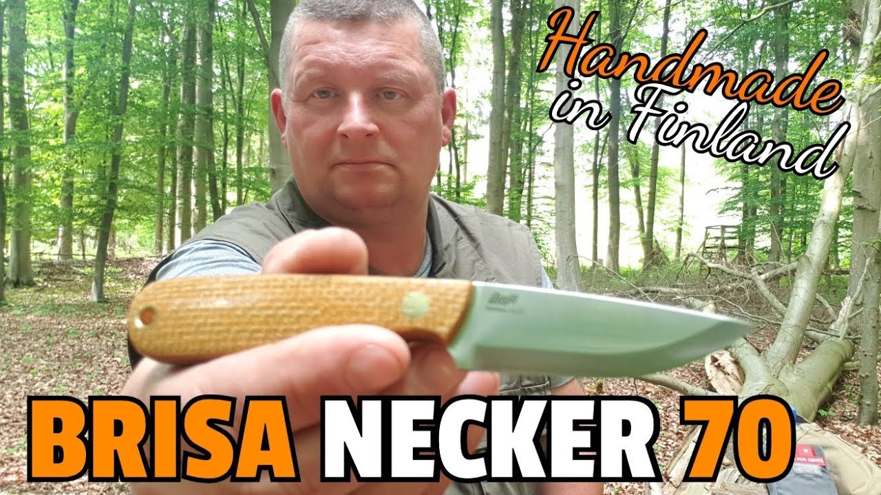 ✔ BRISA NECKER 70 Neckknife ☆ Made in Finnland ☆ Messer Review