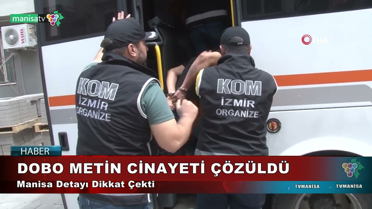 DOBO METİN CİNAYETİ ÇÖZÜLDÜ
