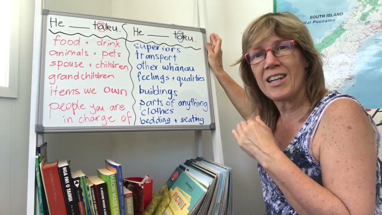 The “a” and “o” category in te reo Māori