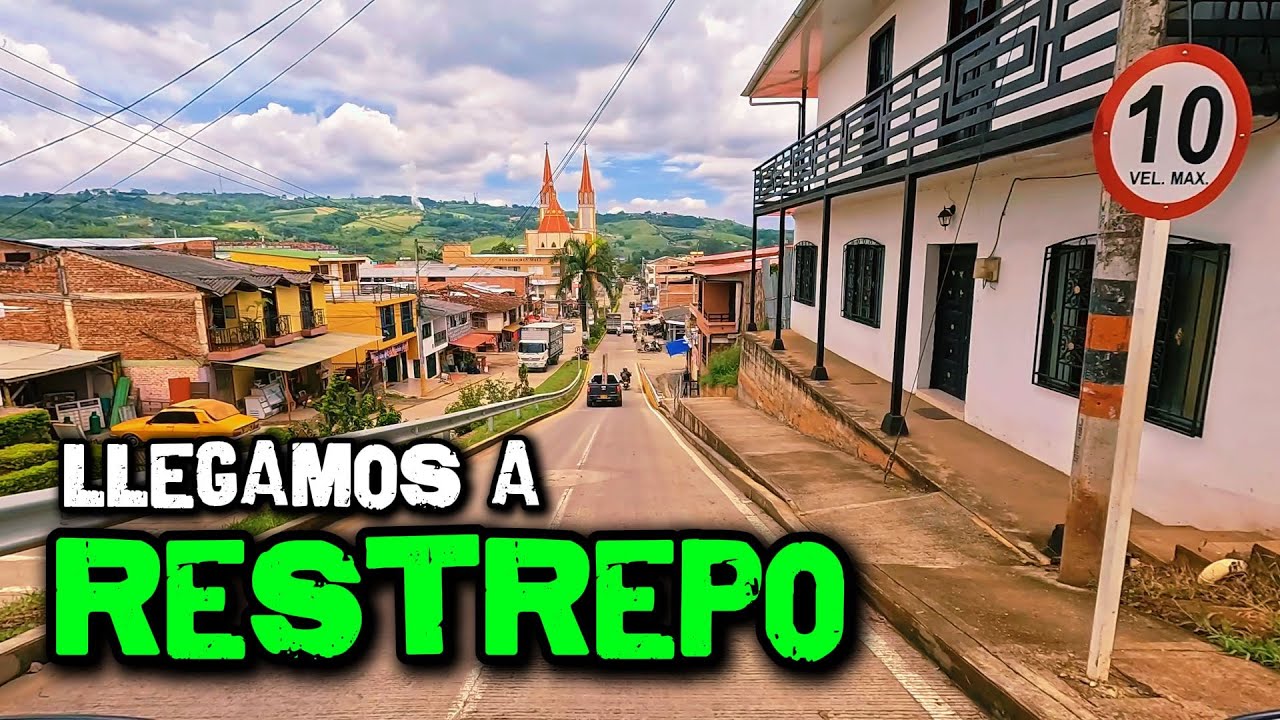 RUTA COMPLETA Hasta el Pueblo de RESTREPO en Colombia