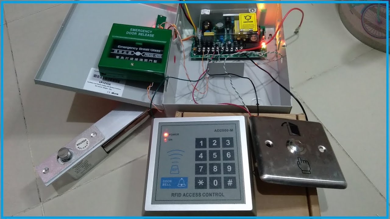 Wiring Standalone Access Door Ke Uninterrupted Power Supply Box, Acces Door jadi Lebih Safety.
