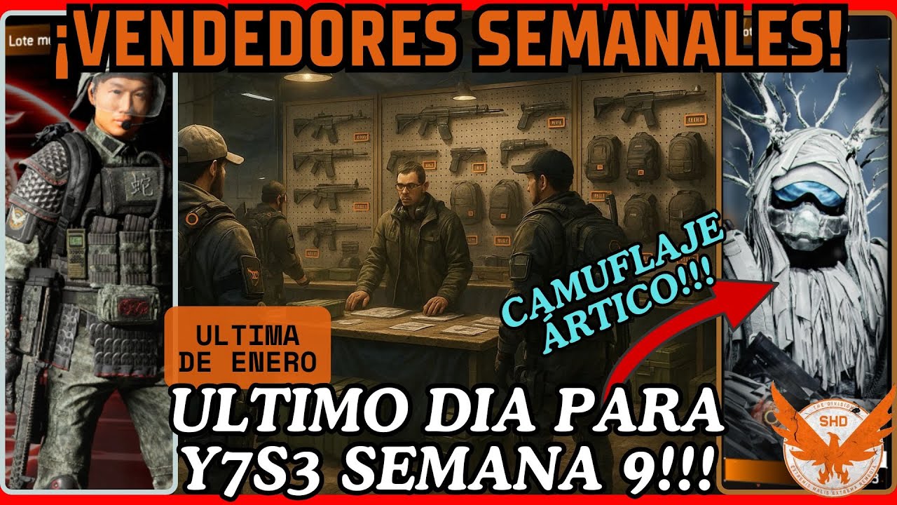 THE DIVISION 2 | Y7S3 VENDEDORES SEMANA 9 | ATUENDO ÁRTICO, MEJORADO, VIRGINIANO, PINPRICK Y MÁS!!!