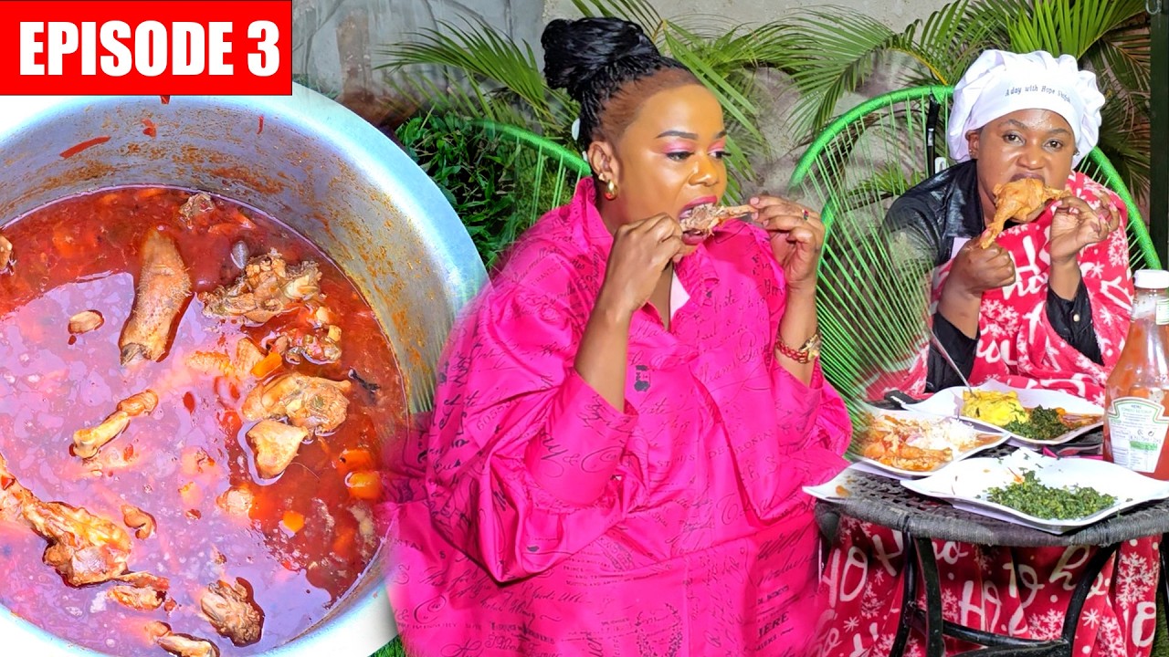 Yes Everyone Come For Food Let’s Eat Together. Damali’s food is ready. She’s Full of Vibe. 