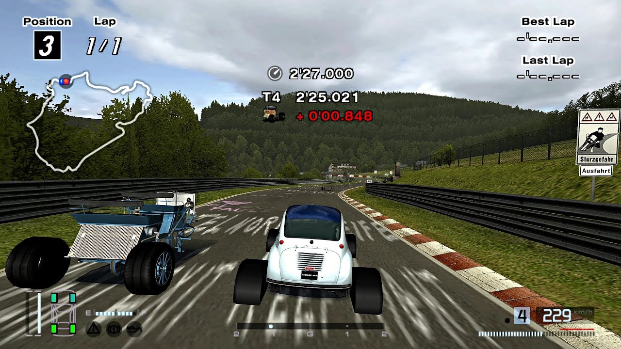[#1544] Gran Turismo 4 - no title PS2 Gameplay HD