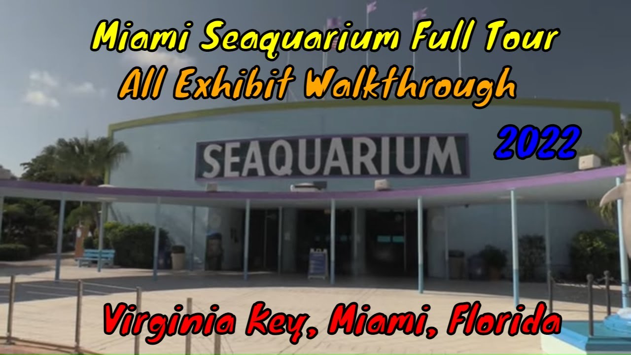 Miami Seaquarium Full Tour - Virginia Key, Miami, Florida