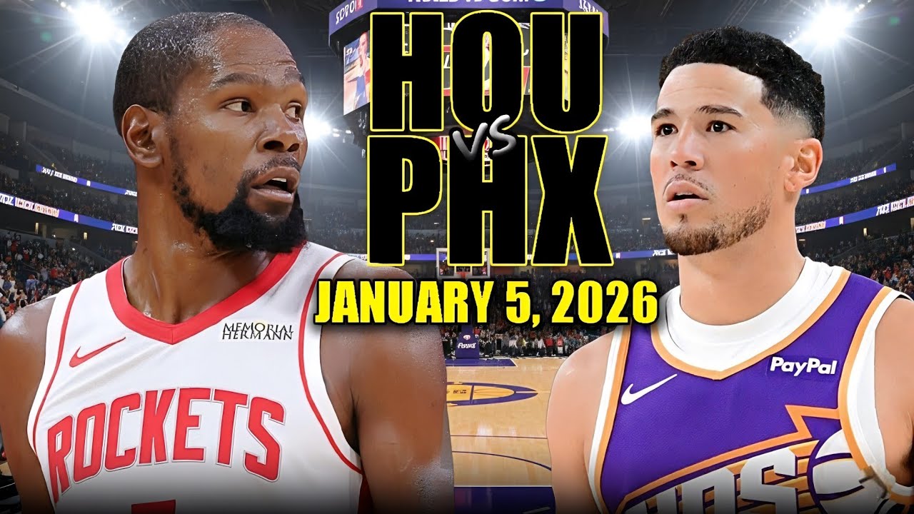 Houston Rockets vs Phoenix Suns Full Game Highlights – January 5, 2026 | NBA 2K26
