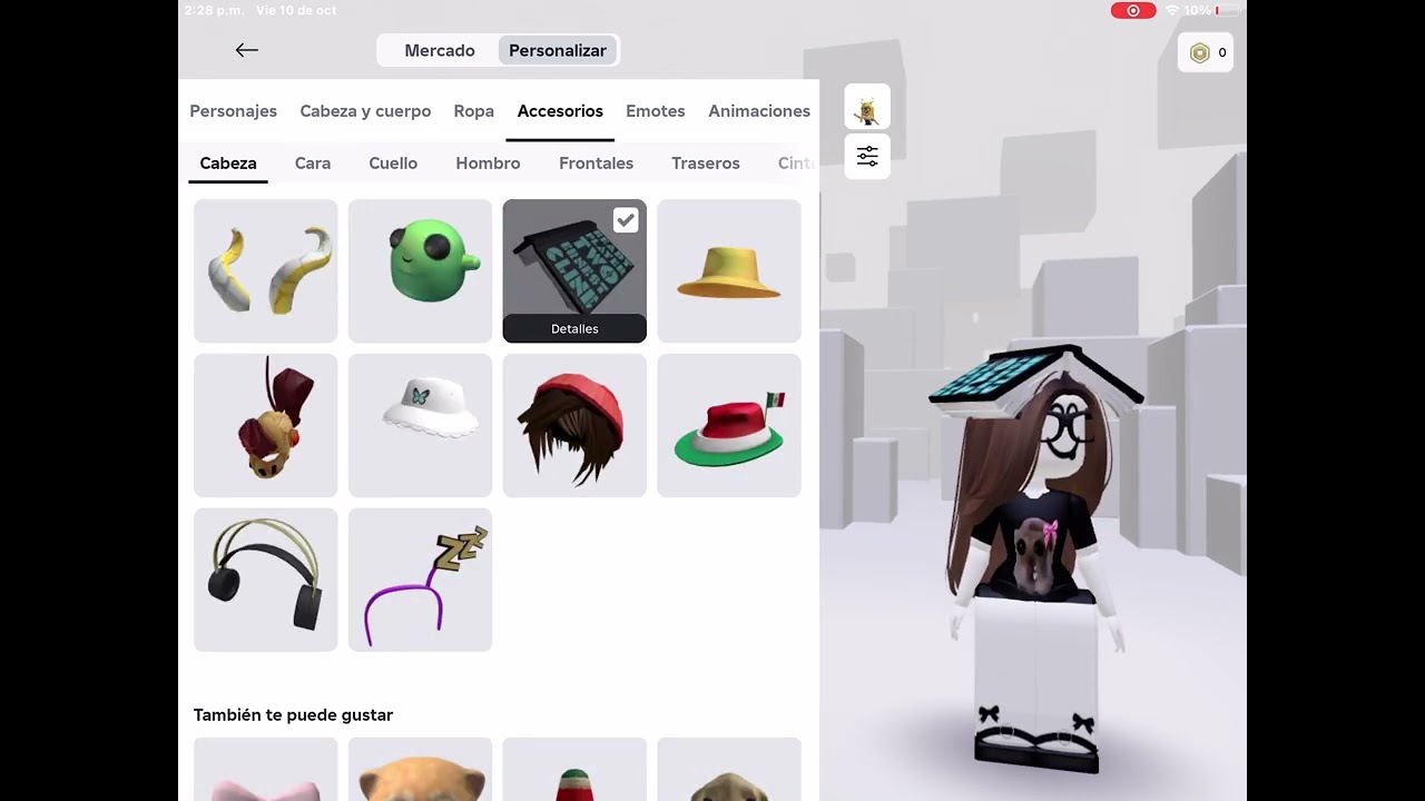Cambiando mi skin #robloxgames 