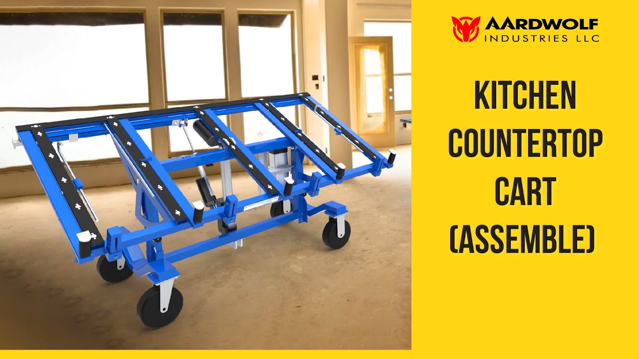 KITCHEN COUNTERTOP CART (ASSEMBLE) | Aardwolf