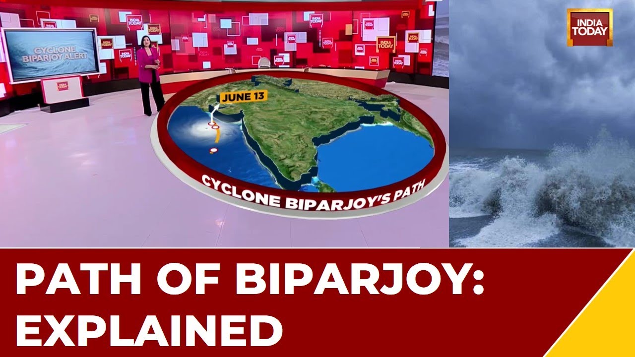 Red Alert, Trains Cancelled, Schools Shut As Gujarat Braces For Cyclone Biparjoy | Watch
