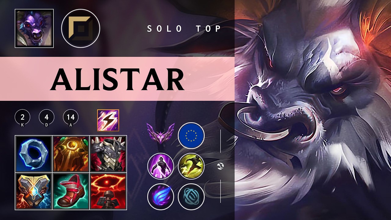 Alistar Top vs Briar - EUW Master Patch 26.04