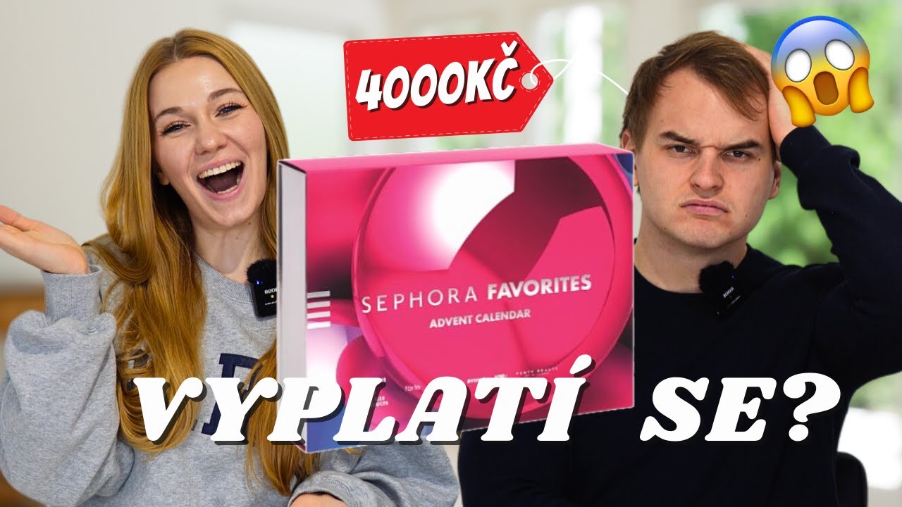 SEPHORA ADVENTN&Iacute; KALEND&Aacute;Ř - PŘ&Iacute;TEL H&Aacute;D&Aacute; CENY PRODUKTŮ! VYPLAT&Iacute; SE?😱