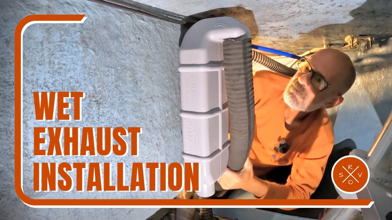 An Exhausting Installation:  DIY Diesel Wet Exhaust | SV Ramble On