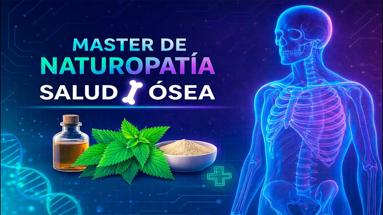 🦴 Master de Naturopat&iacute;a: Salud &Oacute;sea | La Hora de Miguel &Aacute;ngel