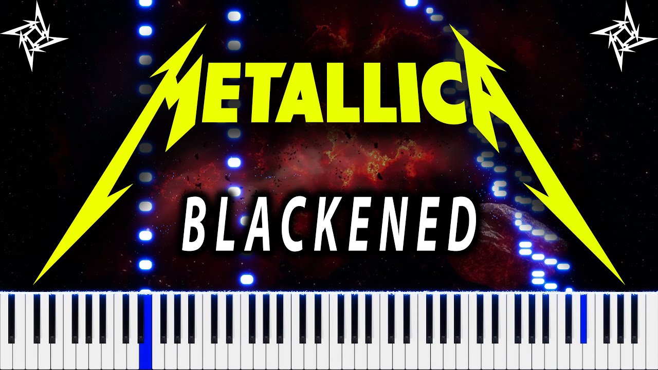 Metallica - Blackened (Piano Tutorial)