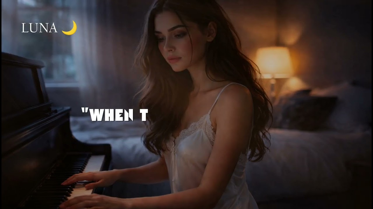 When The Piano Knows 🌙 | Original AI Song by LUNA