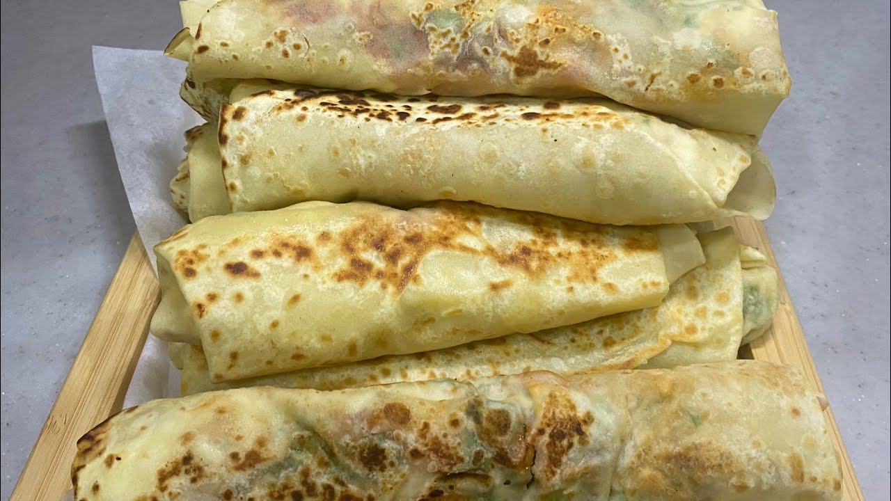 خبز الشاورما نفس طريقة عمل الصاروخ