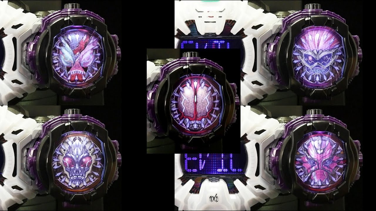 仮面ライダージオウ 【DXアナザーウォッチセット】「アナザービルド」「アナザーエグゼイド」「アナザーフォーゼ」「アナザーファイズ」「アナザーウィザード」