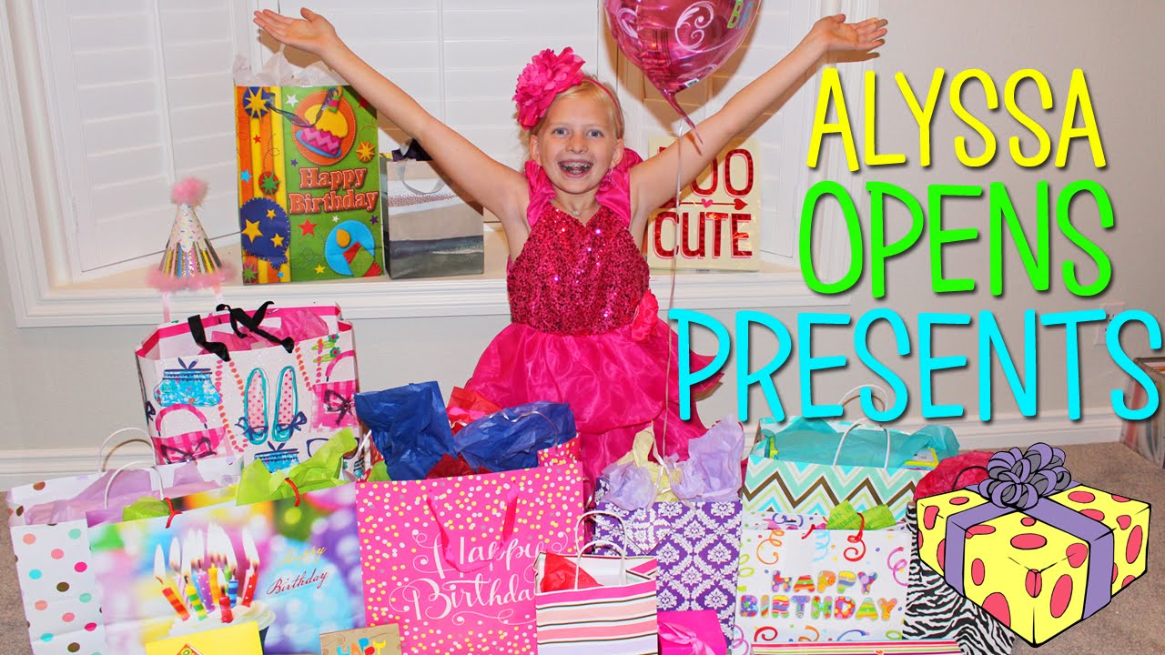 I'm 10 Years Old!!!  Time for Presents!