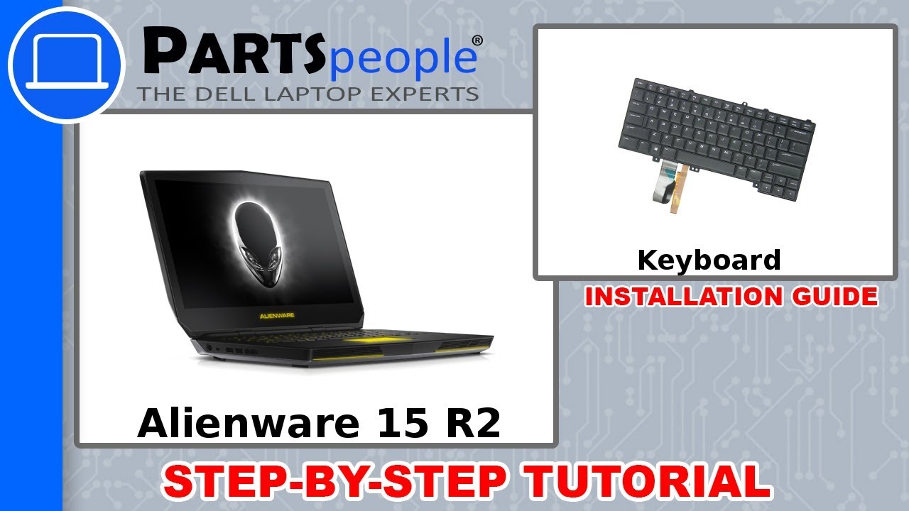 Dell Alienware 15 R2 (P42F002) Keyboard How-To Video Tutorial