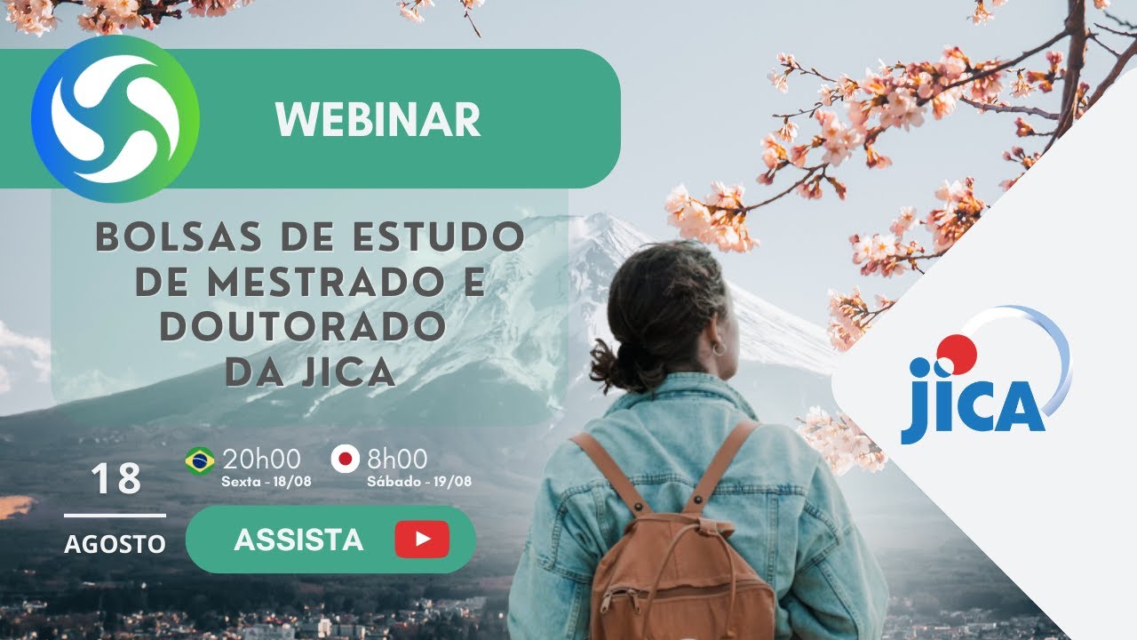 Webinar ABrJ: Bolsas de Estudos de Mestrado e Doutorado da JICA