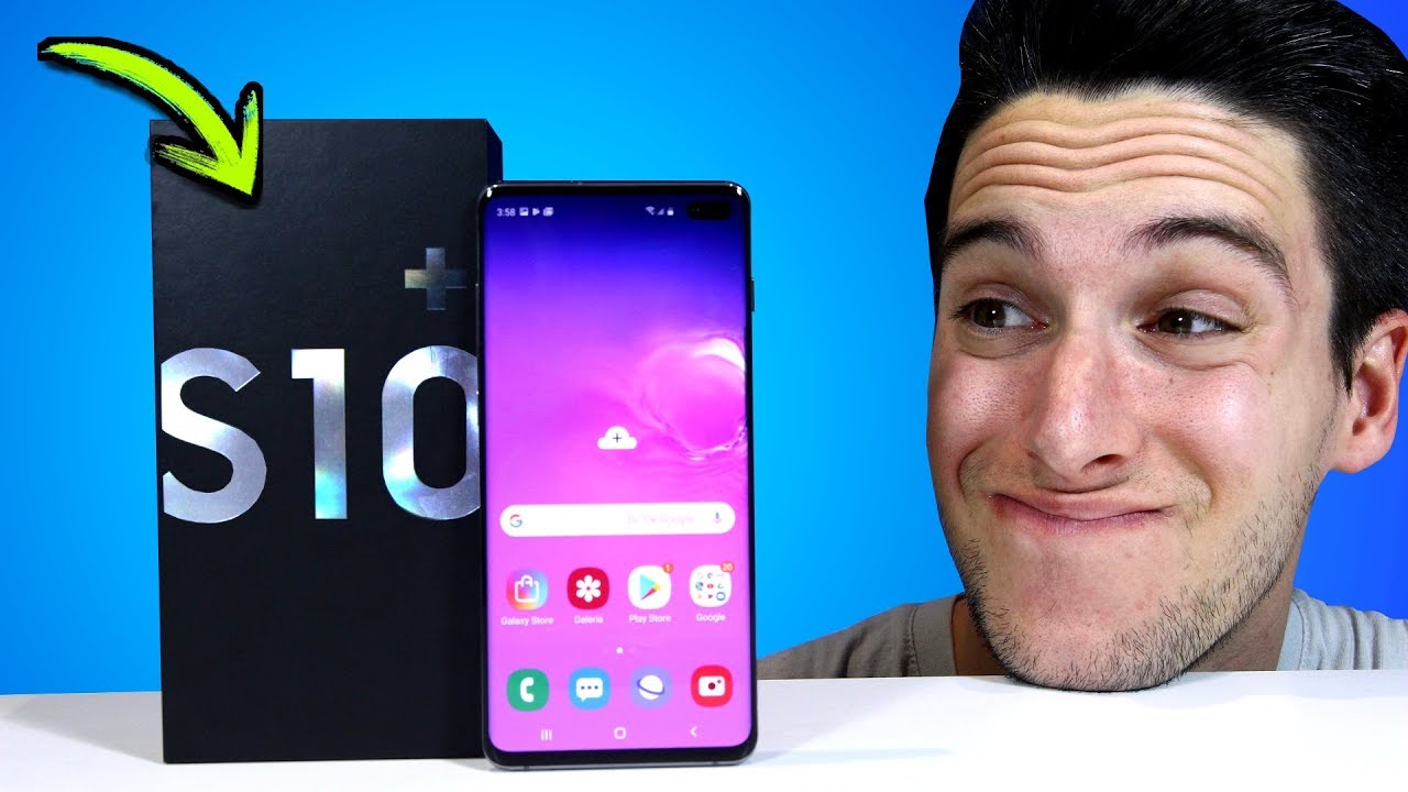 Galaxy S10 UNBOXING! + VS Huawei Mate 20 Pro