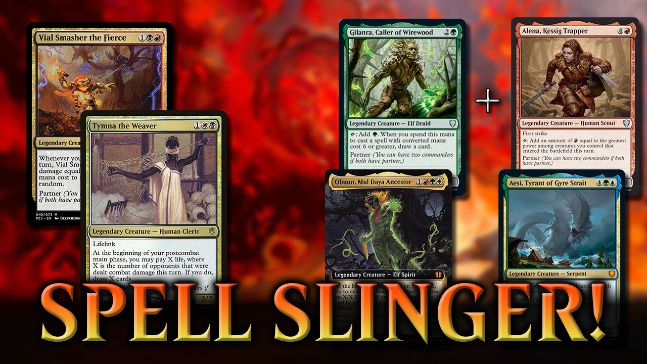 Tymna and Vial Smasher vs Gilanra and Alena vs Obuun vs Aesi | EDH gameplay | eedi H tribalkai