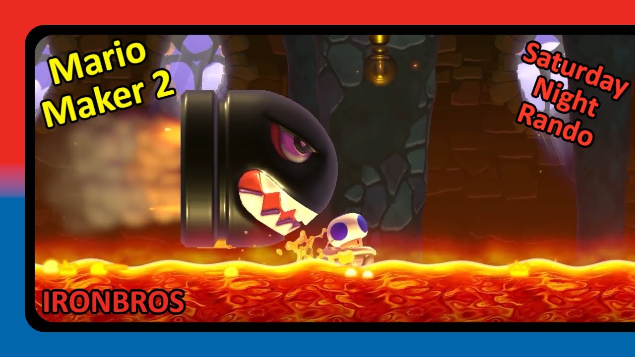 Don't Look Back| Super Mario Maker 2 | IronBros