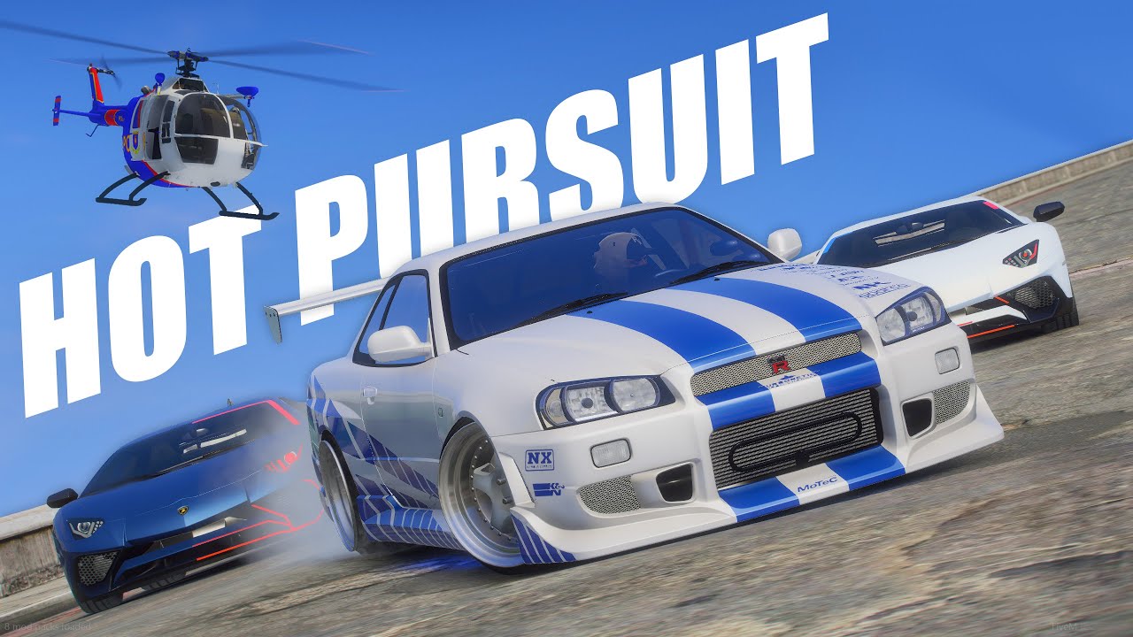 HOT PURSUIT ! BERURUSAN DENGAN JENDRAL KEPOLISIAN !! GTA V ROLEPLAY