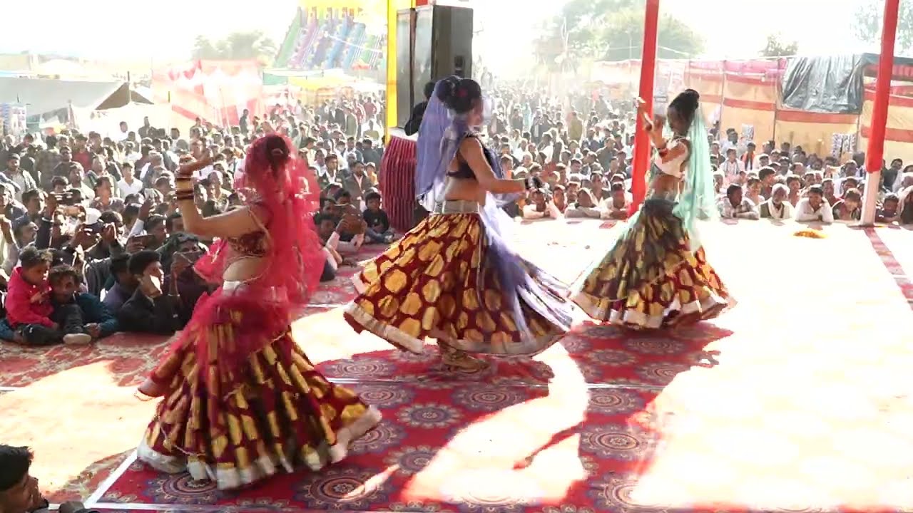बुंदेली राई नृत्य//