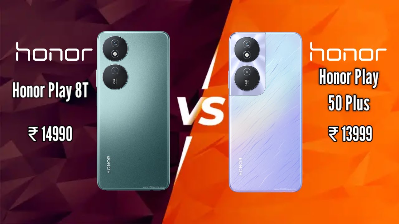 Honor Play 8T vs Honor Play 50 Plus ⚡ | Mobile Comparison video | #pmtech