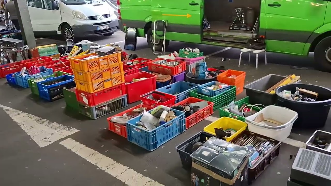 1. März 2026 Flohmarkt Hansa Carre: Taschenlampen!!!! 