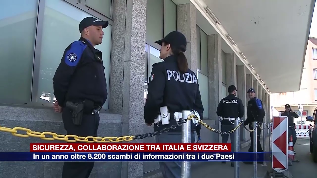 Sicurezza al confine, collaborazione tra Italia e Svizzera per contrastare i reati