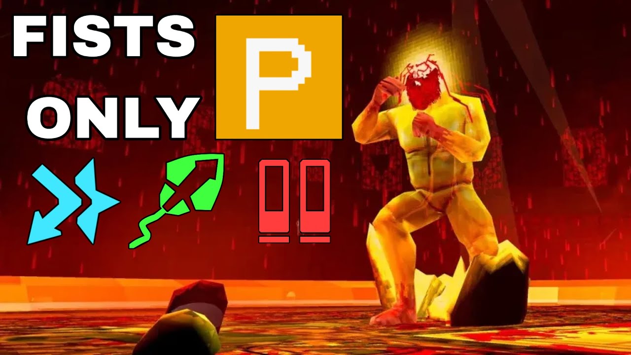 ULTRAKILL P-2 BRUTAL FIST ONLY P RANK