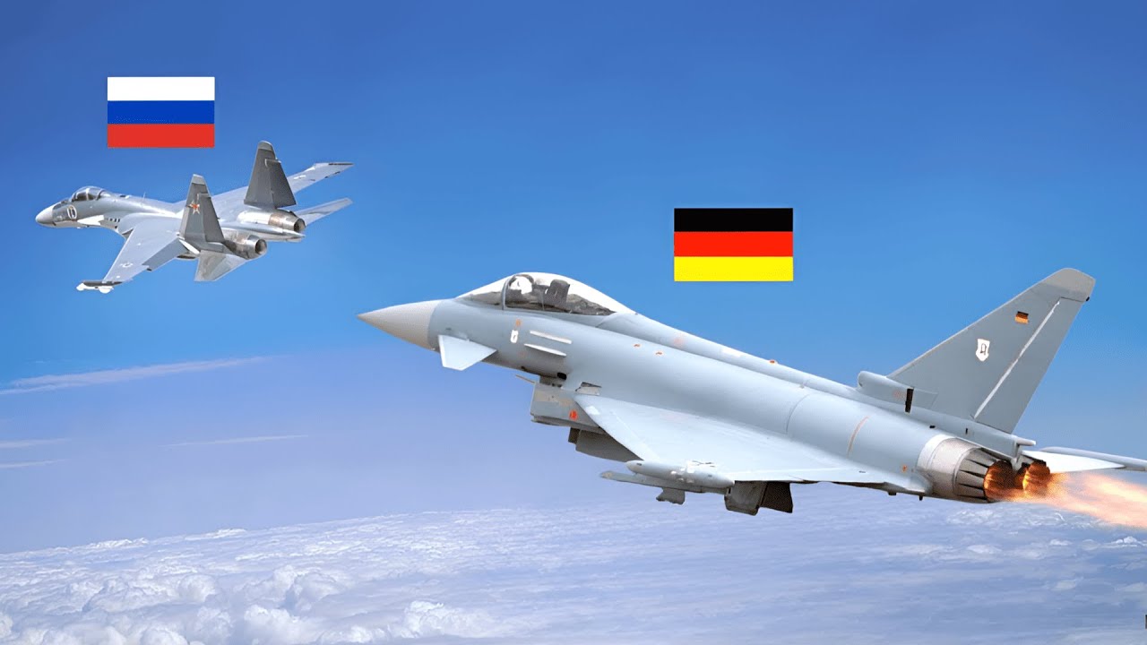 Российские истребители бросили вызов немецким Eurofighter Typhoon – большая ошибка!