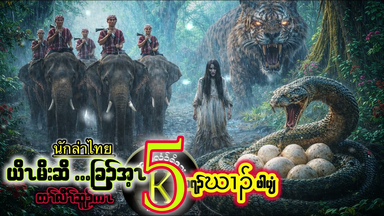 🟢No 9. นักล่าไทย တၢ်လၢပျၢၤ Karen Hunter Story မိးဆိယိၤ Part 5🔴 02-26-2026