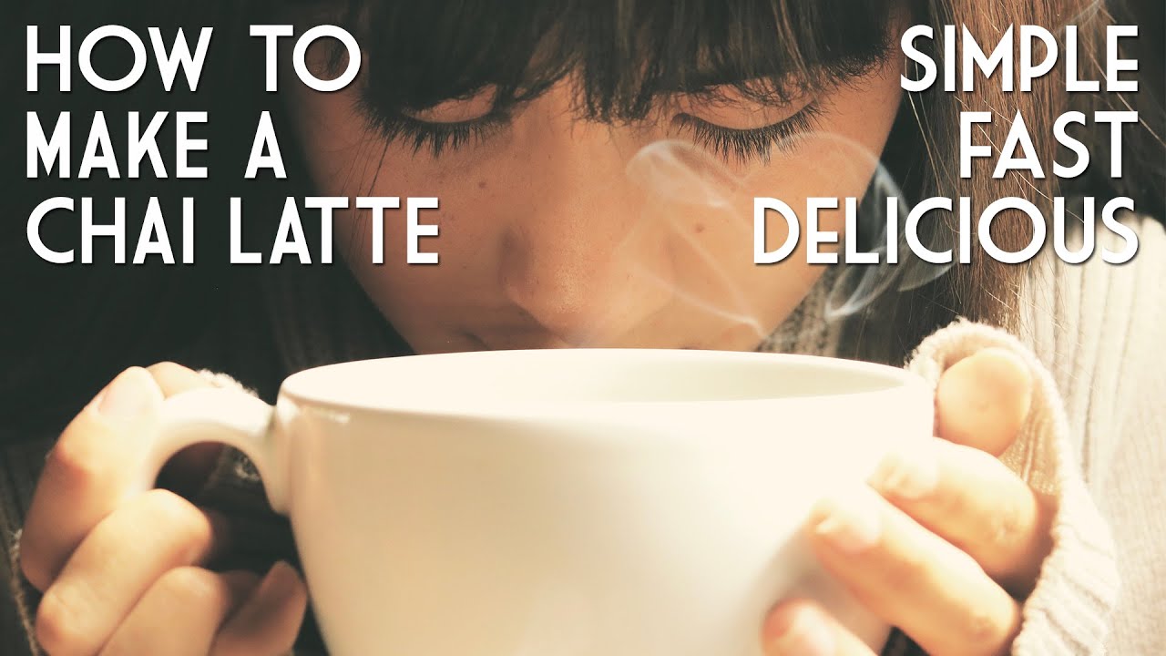 Make the BEST CHAI LATTE at home! Simple, fast, delicious & way cheaper than a coffee shop!