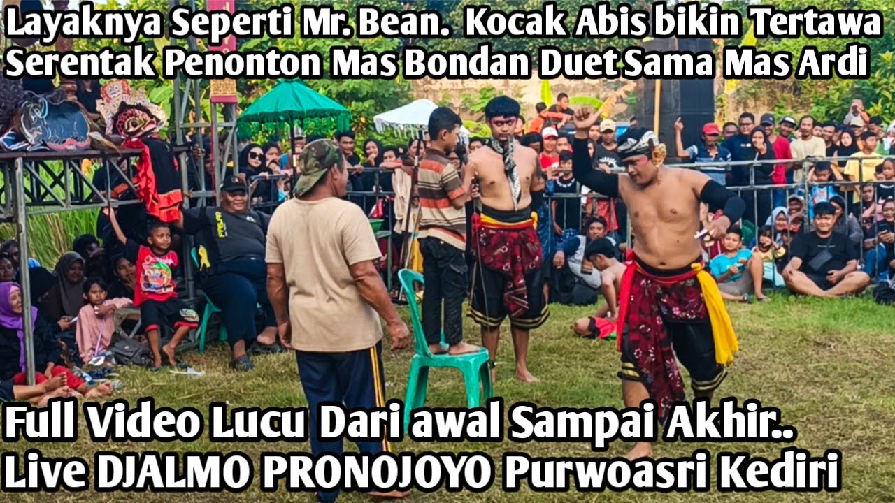 Tampil Perdana Selesai Lebaran lucu abis Mas Bondan Duet Mas Ardi Bikin Penonton Tertawa histeris