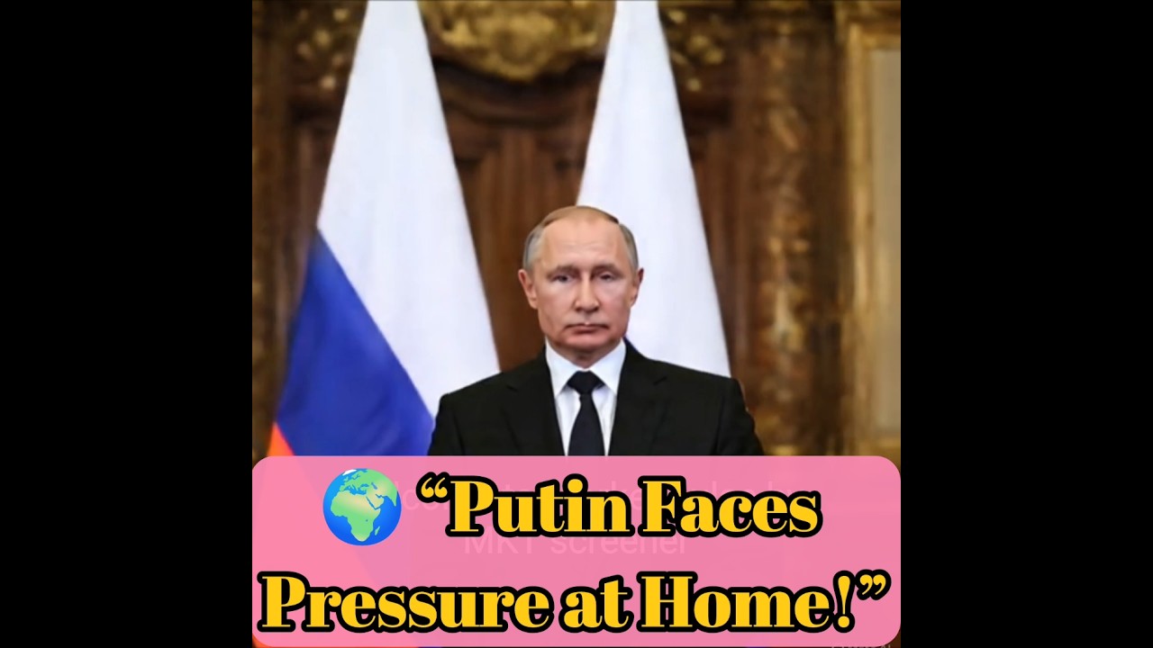 🚨 &ldquo;Putin&rsquo;s Military Focus Backfires &ndash; Economy in Freefall, Kremlin Under Pressure!&rdquo;