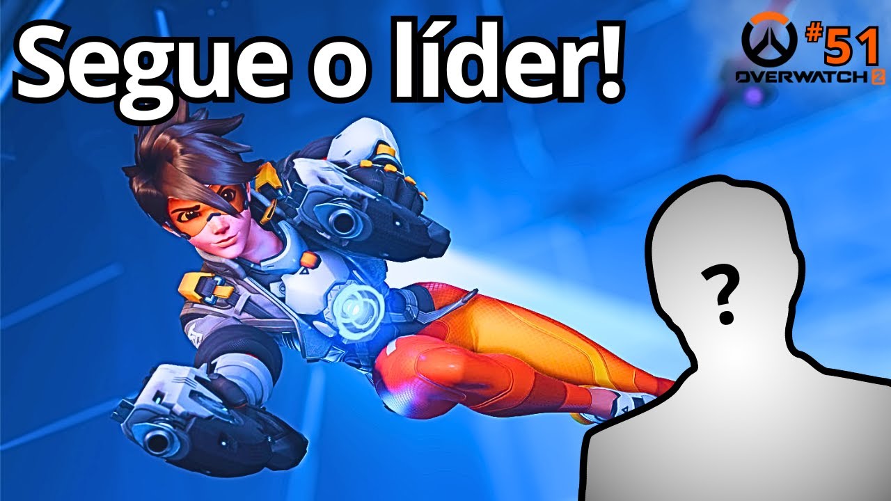 Segue o líder! Encontrei uma Smurf na ranked do Overwach2 | Gameplay Multiplayer Nº51